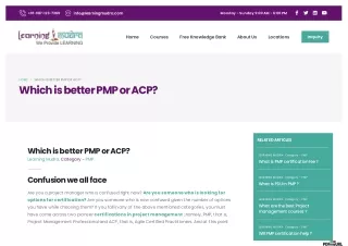 Which is better PMP or ACP (3)