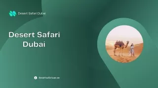 How to Book the Desert Safari in Dubai