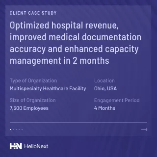Optimized Hospital Revenue, Improved Medical Documentation Accuracy