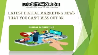 Top 5 Digital Marketing News You Should Know