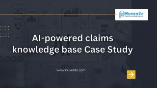 AI-powered claims knowledge base