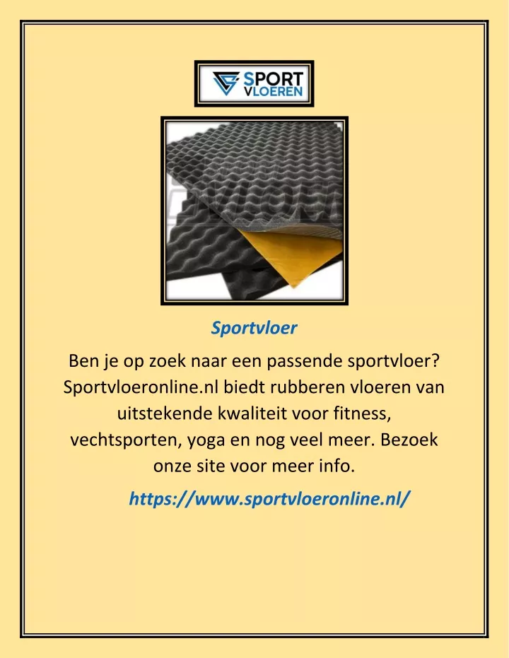 sportvloer