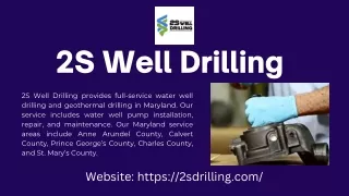 Well  & Pumps Repair Services In Maryland