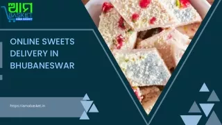 Online Sweets Delivery in Bhubaneswar