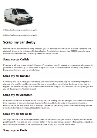 https webuyscrapcarsandvans co uk