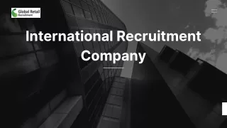 International Recruitment Company