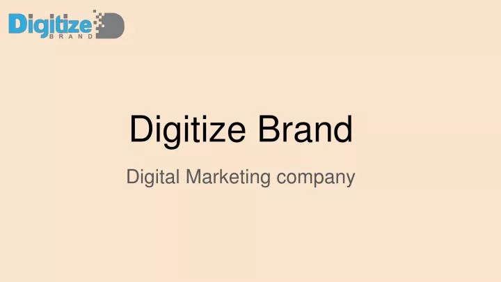 digitize brand