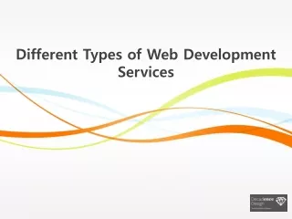 Different Types of Web Development Services