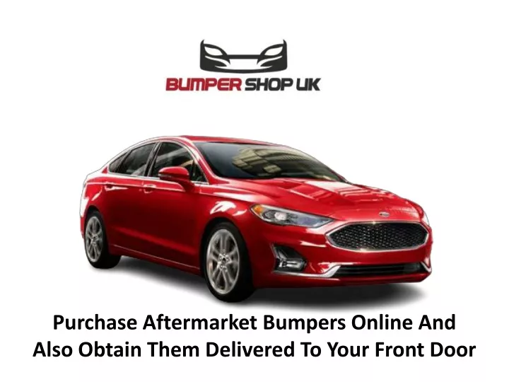 purchase aftermarket bumpers online and also