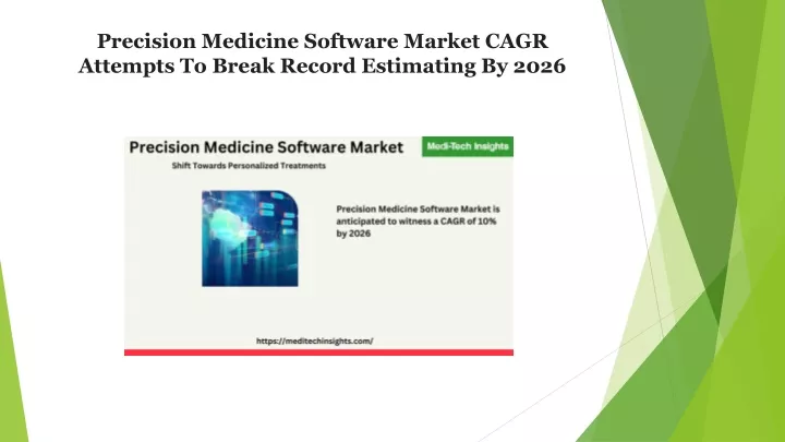 precision medicine software market cagr attempts