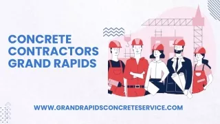 Concrete Contractors Grand Rapids