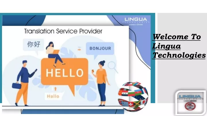 welcome to lingua technologies