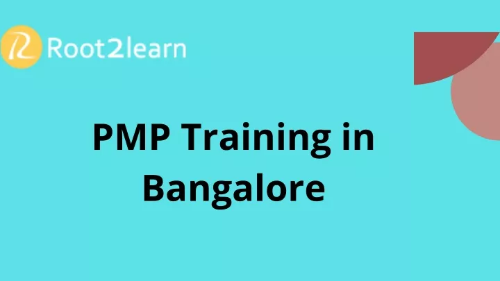 pmp training in bangalore