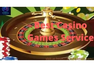 Best Casino Games Service Provider Company