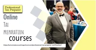 Reputed Institute for online Tax preparation courses