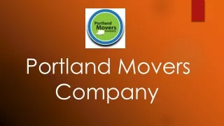 Residential Movers Serving Portland, OR