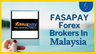Fasapay Forex Brokers In Malaysia