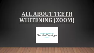 All About Teeth Whitening (Zoom)