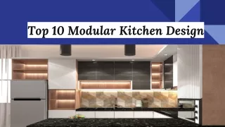 top 10 modular kitchen design