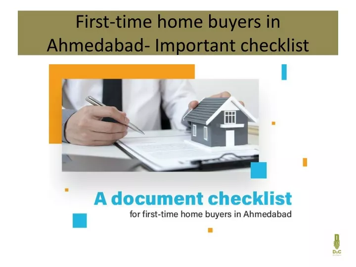 first time home buyers in ahmedabad important checklist