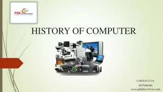 history of computer