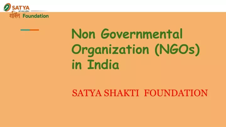 non governmental organization ngos in india