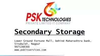 secondary storage
