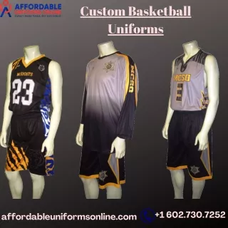 Order Custom Basketball Uniforms in 2022