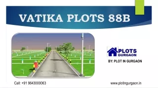 Vatika Plots Sector 88b | Residential Plots Gurgaon