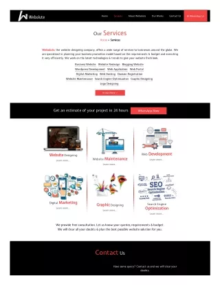 Website Development Company in Dubai- Webolute