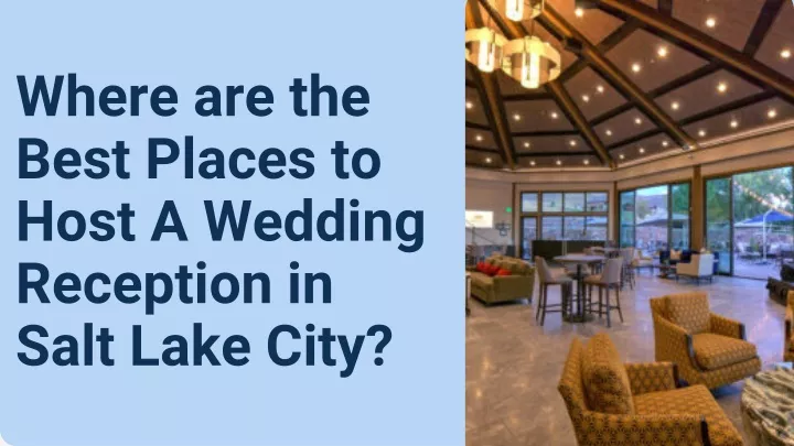 where are the best places to host a wedding