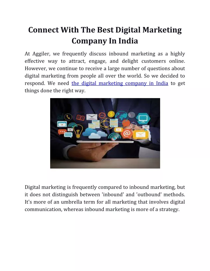 connect with the best digital marketing company