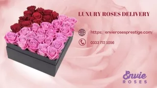 Luxury Roses Delivery By Envie Roses