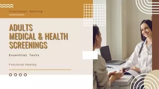 Get Best Health Screening Package in Malaysia