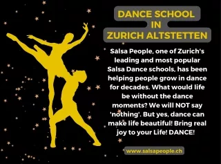 DANCE SCHOOL IN ZURICH ALTSTETTEN