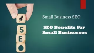 How Search Engine Optimization is beneficial for Small Businesses?