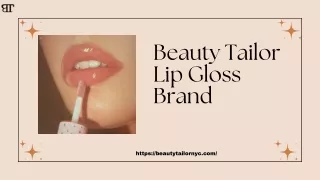 long Lasting lip Gloss - beautytailornyc
