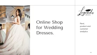 Amazing and unique bridal gowns in Perth at Legends Bridal