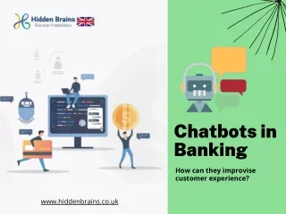 Chatbots in Banking: How can they improvise customer experience?