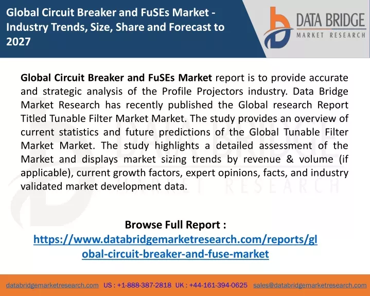 global circuit breaker and fuses market industry