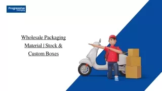 wholesale packaging material stock custom boxes