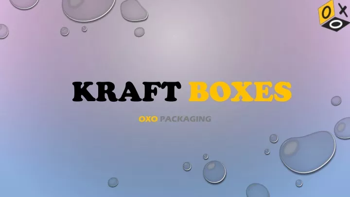 kraft boxes