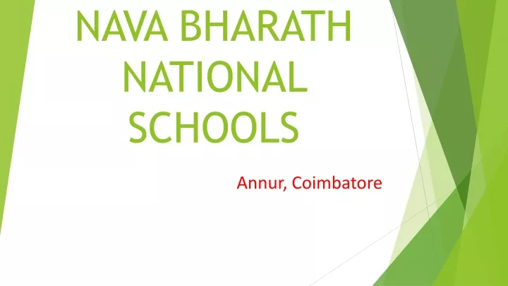 nava bharath national schools