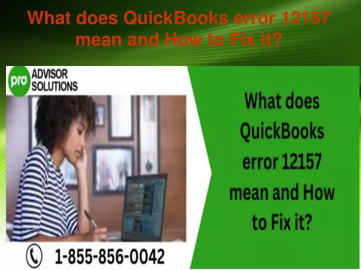 what does quickbooks error 12157 mean and how to fix it
