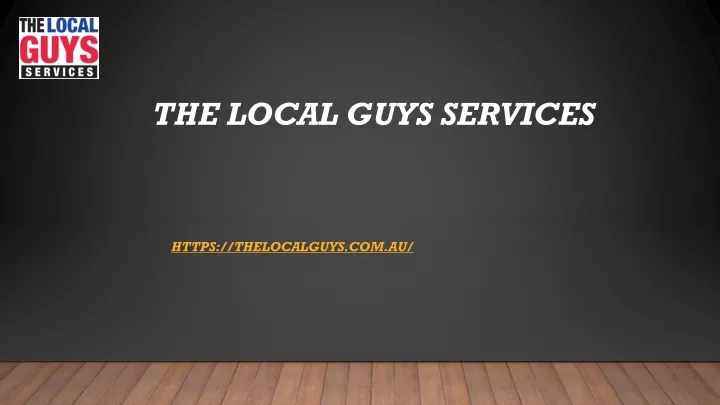 the local guys services