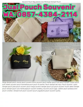 Ô85ᜪ-4384-2114 (WA) Pouch Souvenir Online Shop Dompet Pouch For Sale