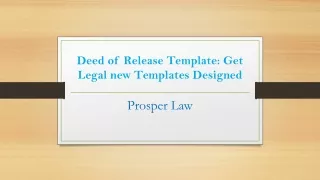 deed of release template get legal new templates designed