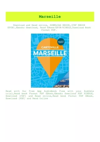 (READ-PDF!) Marseille [KINDLE EBOOK EPUB]