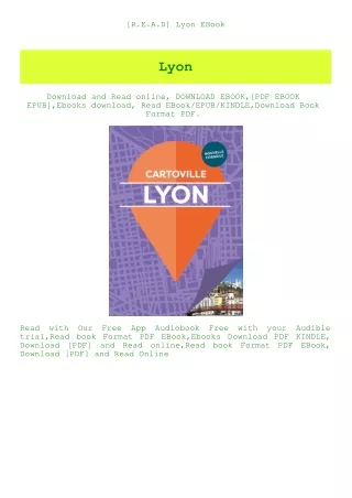 [R.E.A.D] Lyon EBook