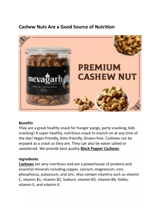 Roasted cashew